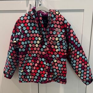 The North Face Kids Colorful Geometric Ski Jacket